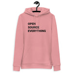 Open Source Everything Women's Organic Pullover Hoodie with Pouch Pocket