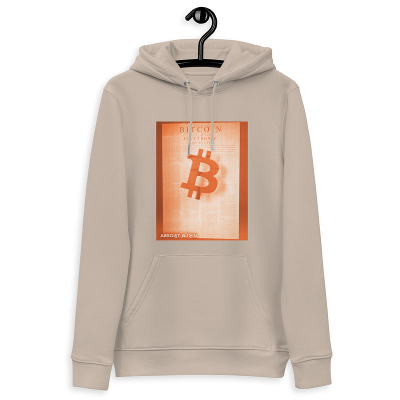 Absolut Bitcoin | Organic Hoodie with Pouch Pocket | Unisex