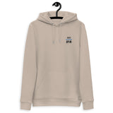 Infinity Divided by 21 Mio Knut Svanholm Embroidered Men's Organic Pullover Hoodie with Pouch Pocket
