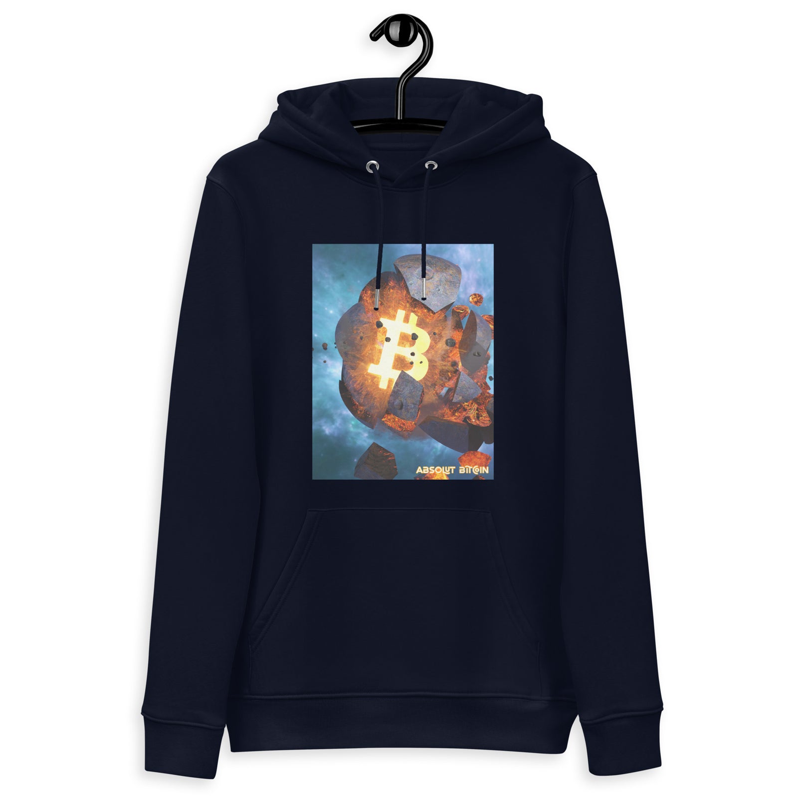 Absolut Bitcoin | Organic Hoodie with Pouch Pocket | Unisex