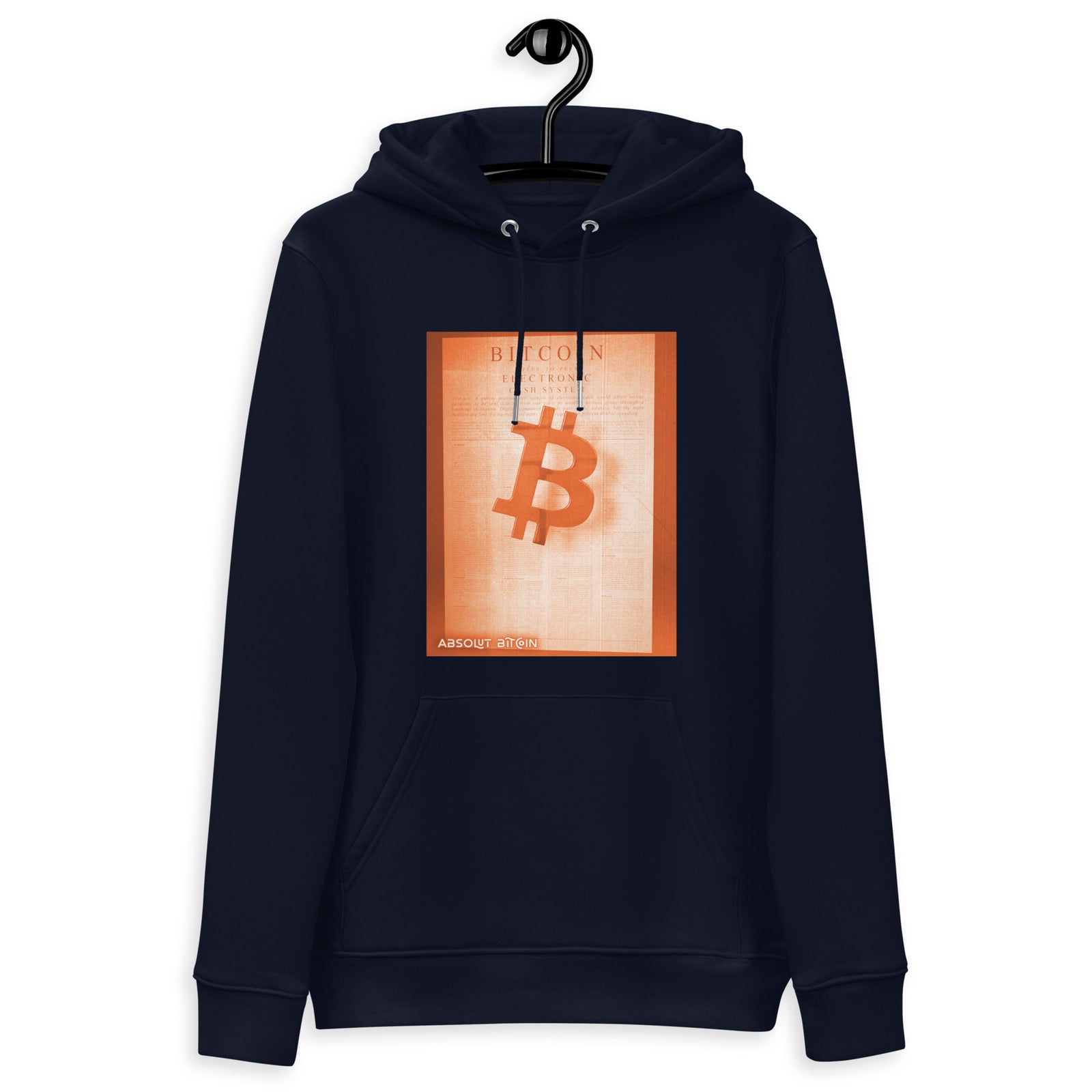 Absolut Bitcoin | Organic Hoodie with Pouch Pocket | Unisex