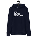 Open Source Everything Men's Organic Pullover Hoodie with Pouch Pocket