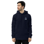 Infinity Divided by 21 Mio Knut Svanholm Embroidered Men's Organic Pullover Hoodie with Pouch Pocket