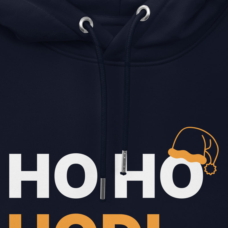 Relai HoHoHODL | Organic  Bitcoin Hoodie with Pouch Pocket | Unisex
