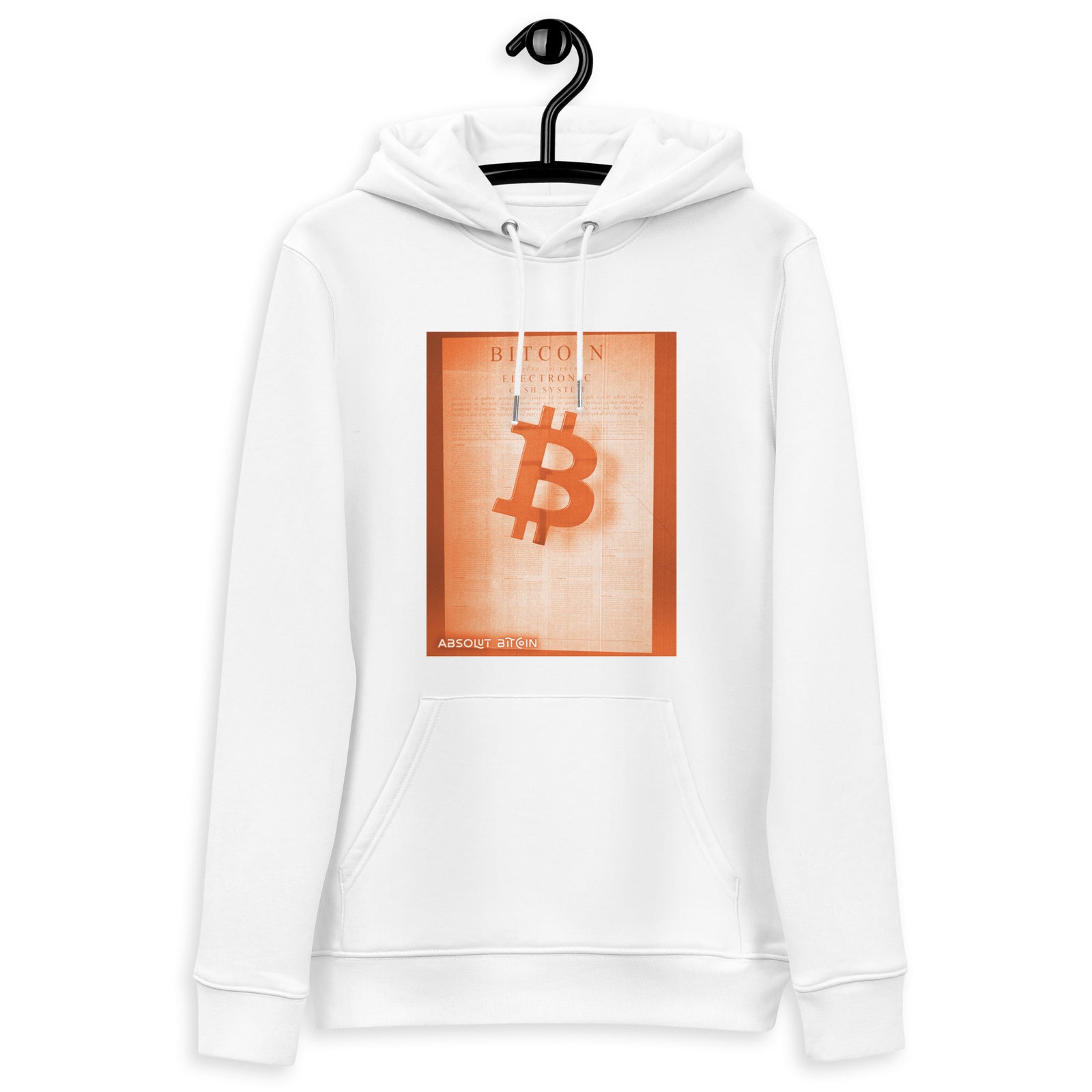 Absolut Bitcoin | Organic Hoodie with Pouch Pocket | Unisex