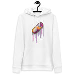 Pocket Bitcoin Orange Pill Women's Organic Pullover Hoodie with Pouch Pocket
