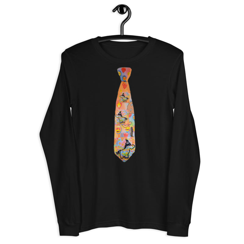 Bullybursti Schlipsograph Women's Long Sleeve | Bitcoin T-Shirt