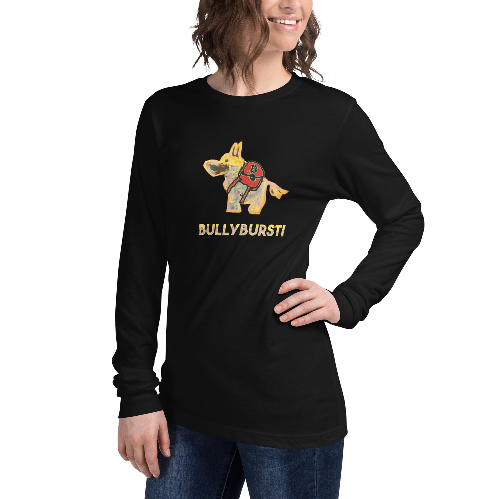 Bullybursti Women's Long Sleeve | Bitcoin T-Shirt