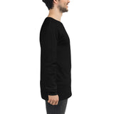 Bitcoin Runners Embroidered Men's Long Sleeve T-Shirt