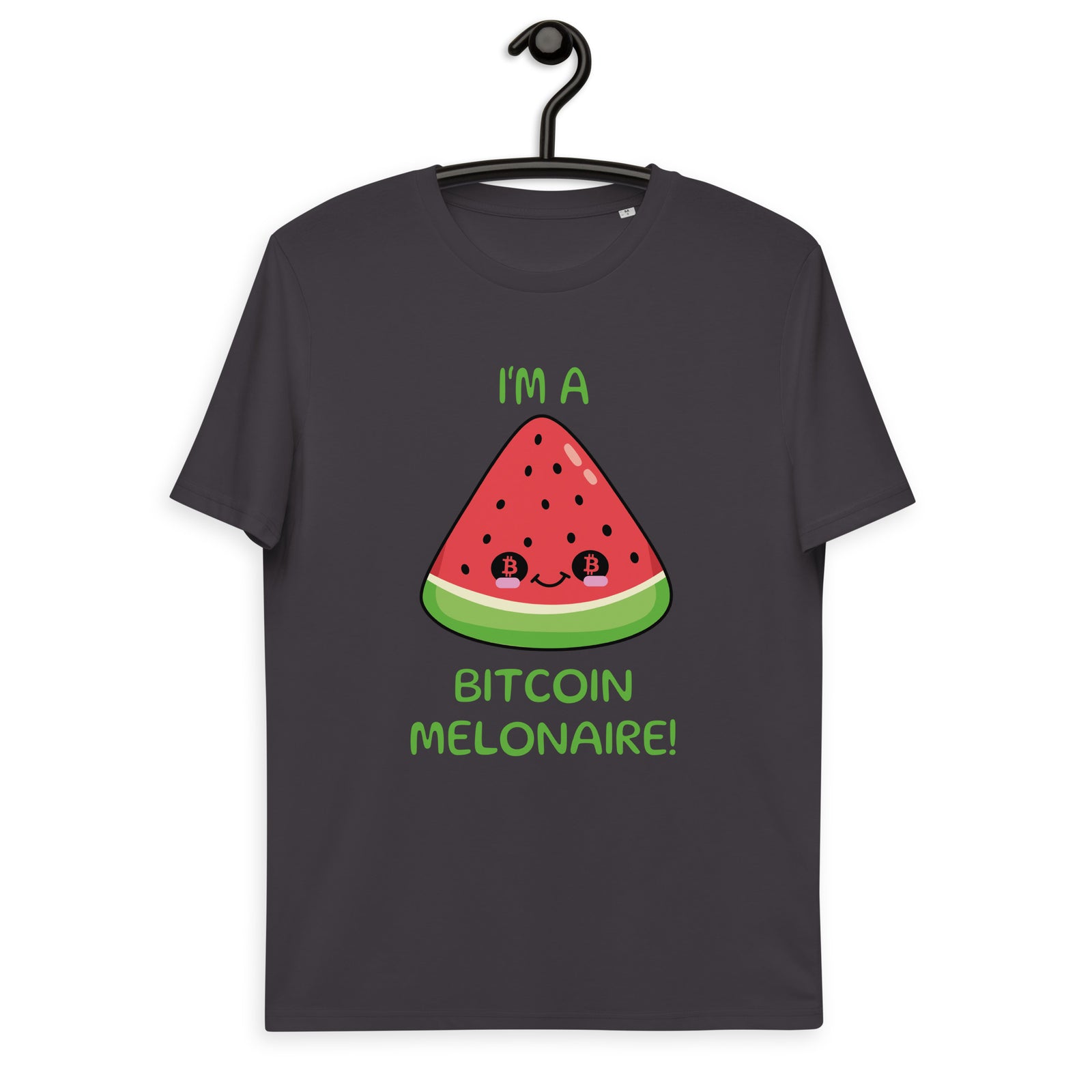 Bitcoin Melon Men's Organic Cotton T-Shirt