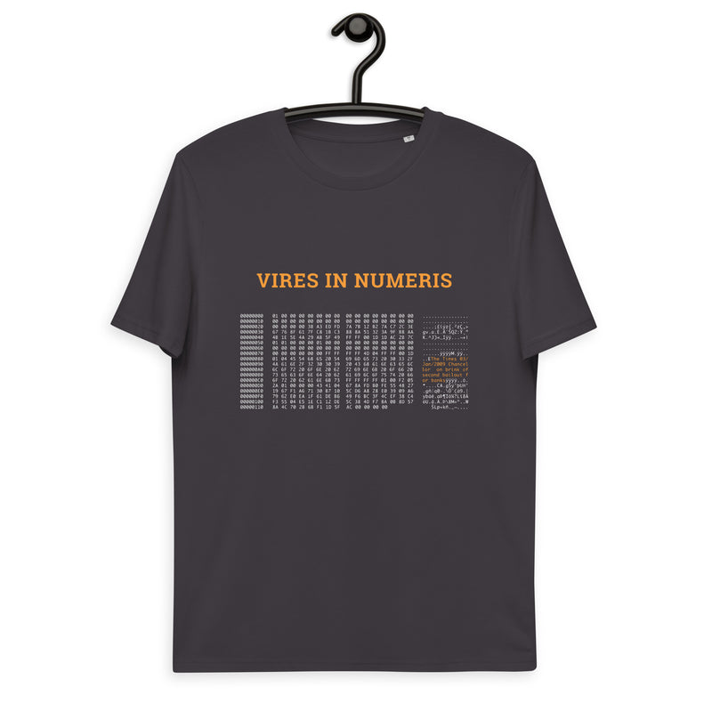 Bitcoin Genesis Block Men’s Organic Cotton T-Shirt