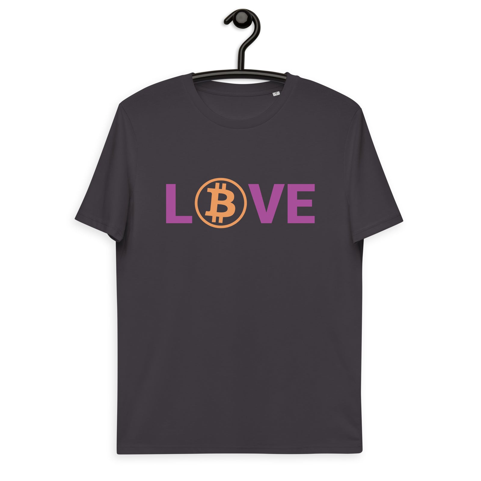 Bitcoin LOVE Men's Organic Cotton T-Shirt