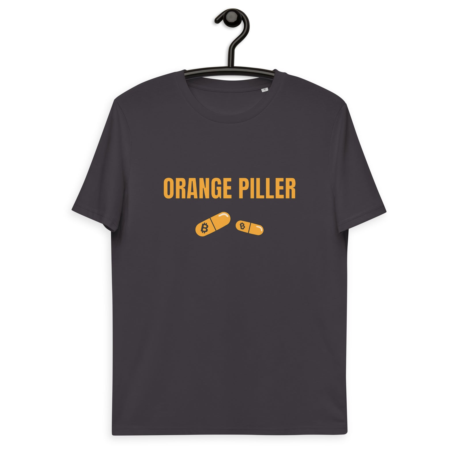 Bitcoin Orange Piller Men's Organic Cotton T-Shirt