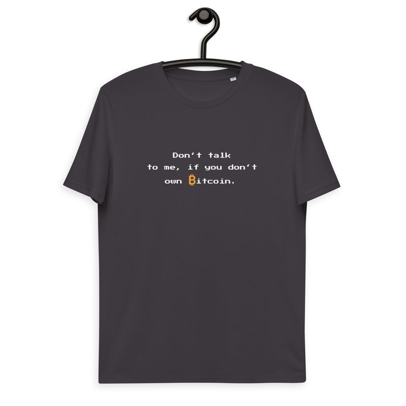 Bitcoin Talk Men's Organic Cotton T-Shirt