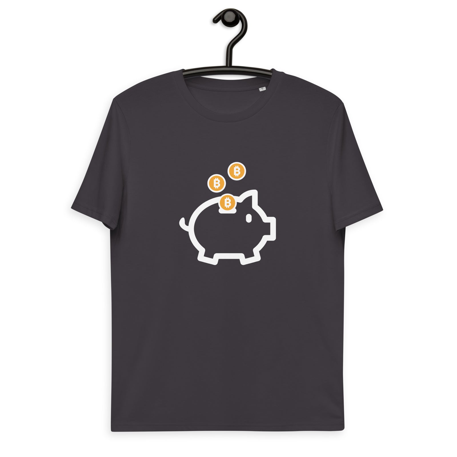 Bitcoin Piggy Bank Men's Organic Cotton T-Shirt