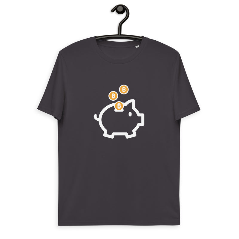 Bitcoin Piggy Bank Men's Organic Cotton T-Shirt