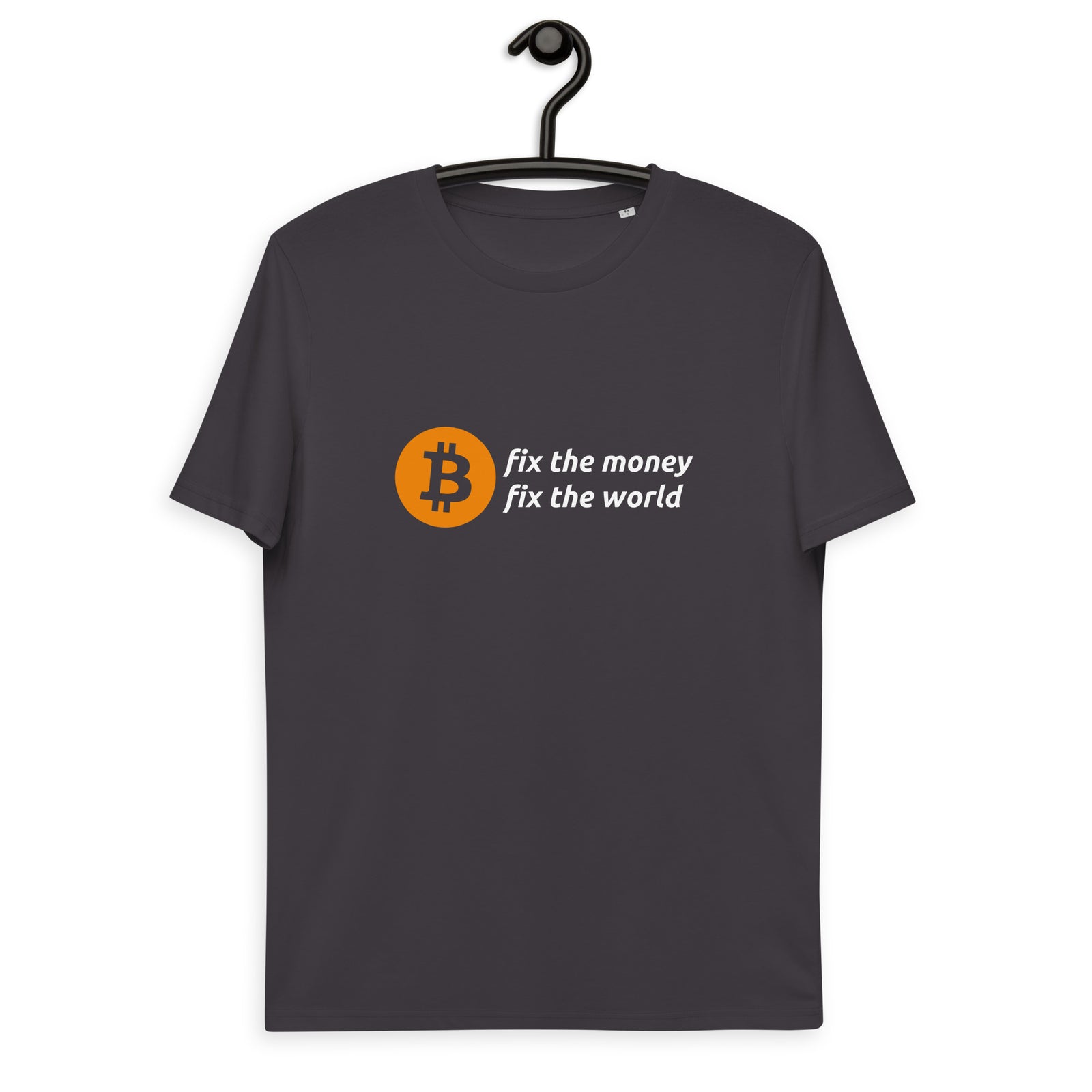 Bitcoin Fix the Money Men's Organic Cotton T-Shirt