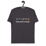 Bitcoin Evolution of Money Basic Bio-T-Shirt für Männer
