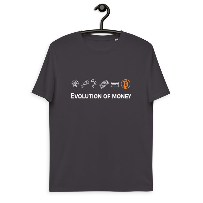 Bitcoin Evolution of Money Men's Organic Cotton T-Shirt