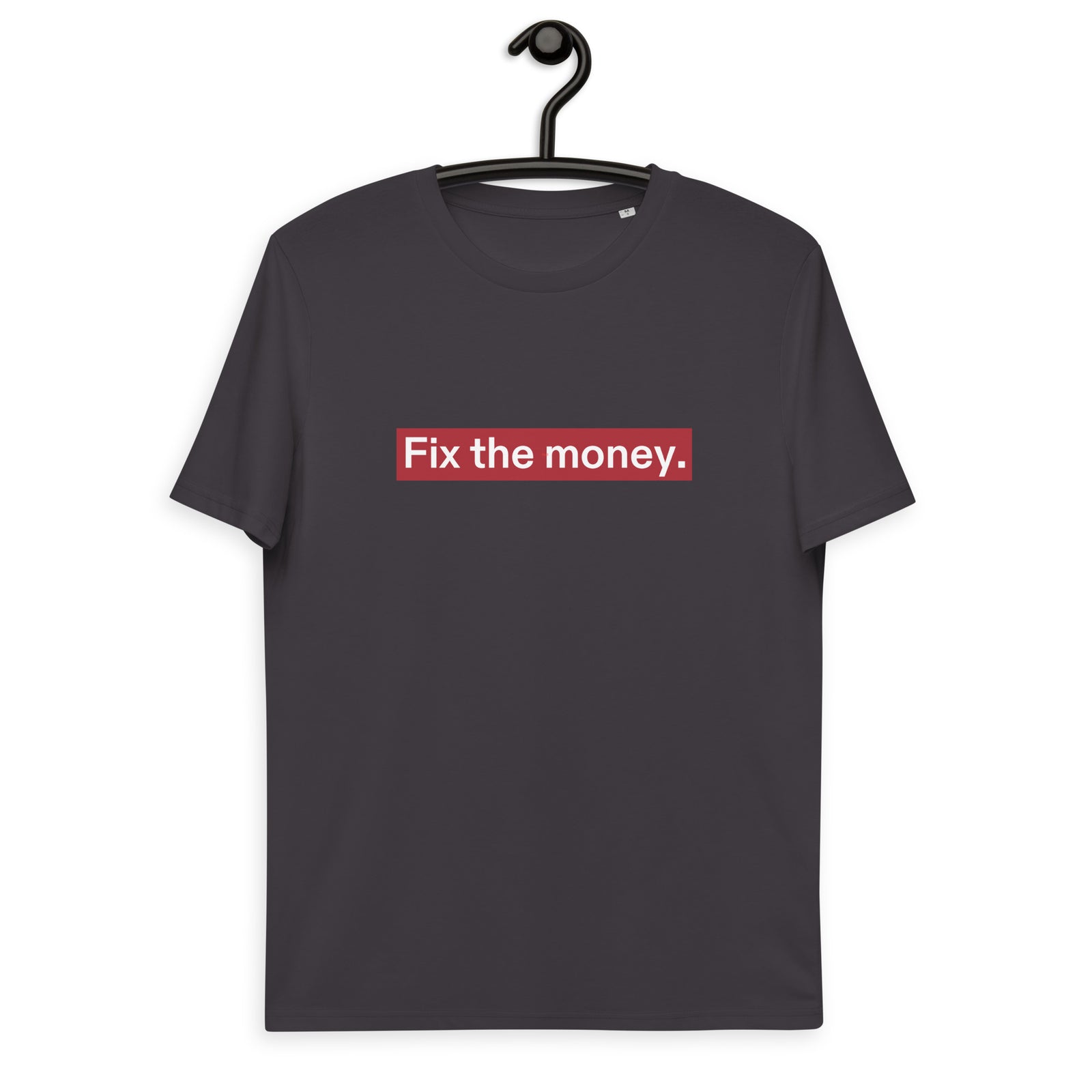 Fix the Money. Men's Organic Cotton | Bitcoin T-Shirt
