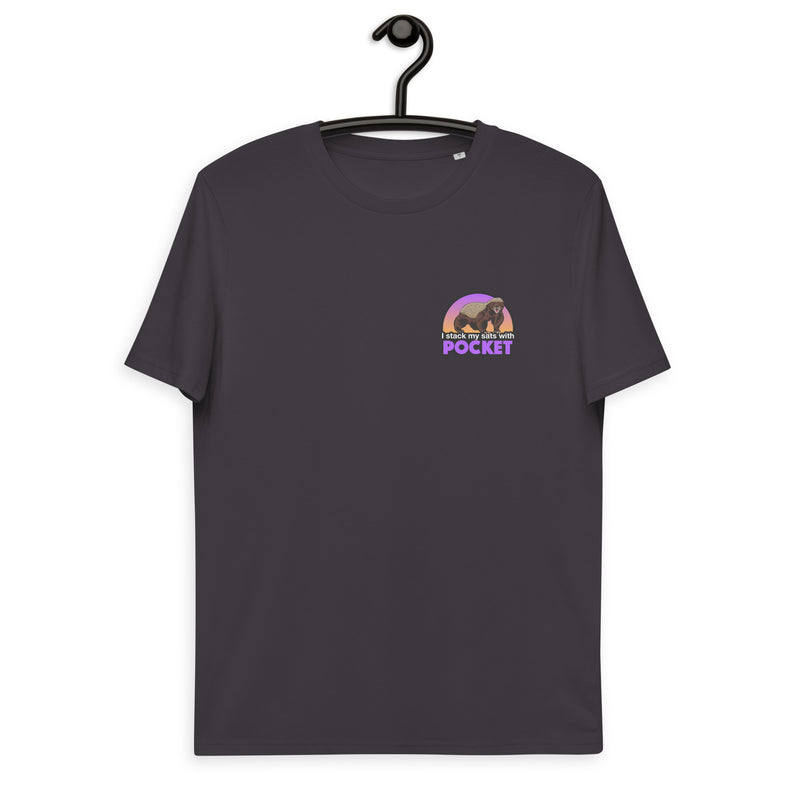 Pocket Bitcoin Honeybadger Men's Organic Cotton T-Shirt