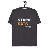 Relai Stack Sats Men's Organic Cotton T-Shirt