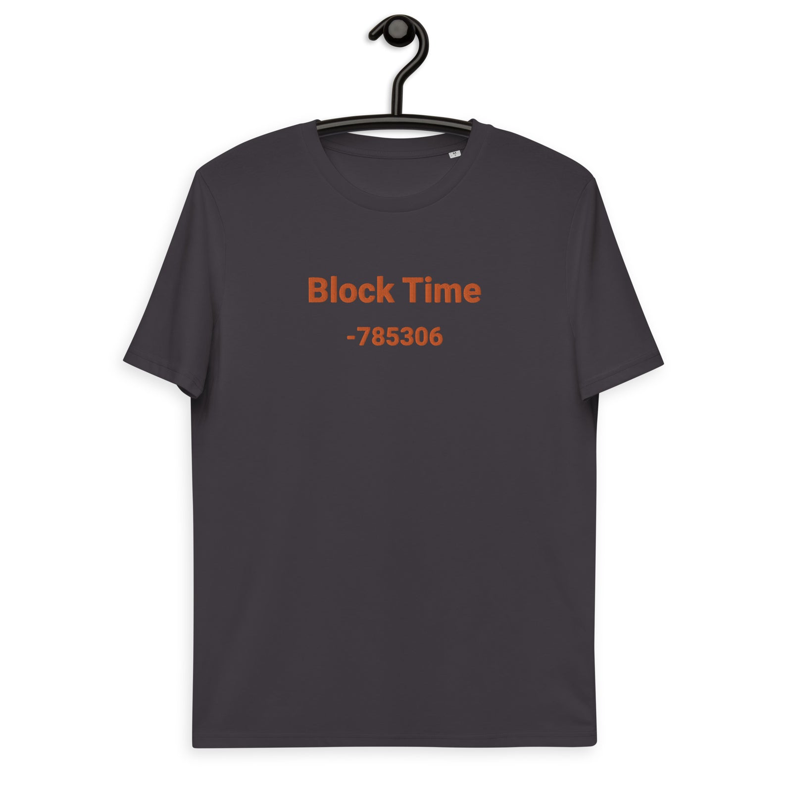 Block Time Personalized Women's Organic Cotton | Bitcoin T-Shirt