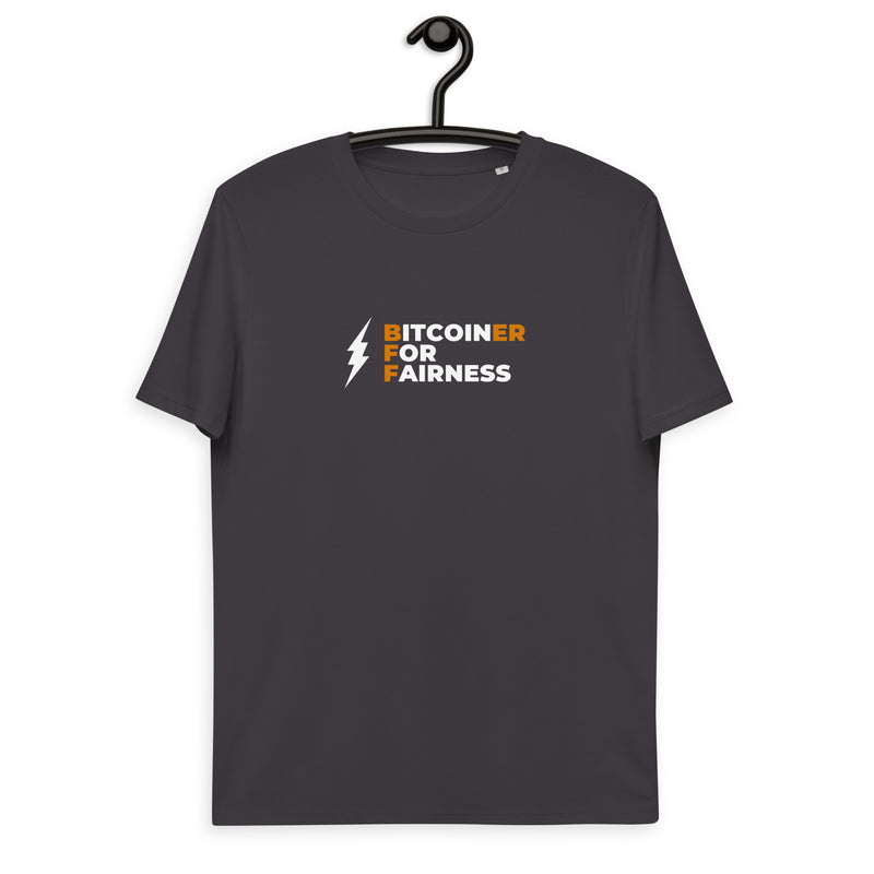 Bitcoiner For Fairness Men's Organic Cotton | Bitcoin T-Shirt