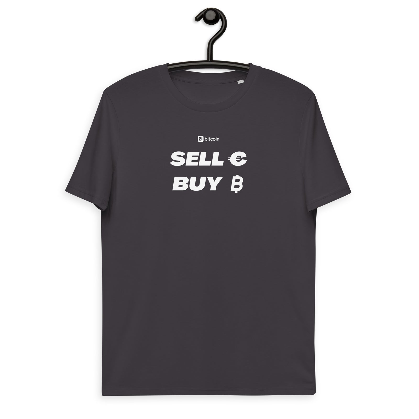 21bitcoin Men's Organic Cotton | Bitcoin T-Shirt