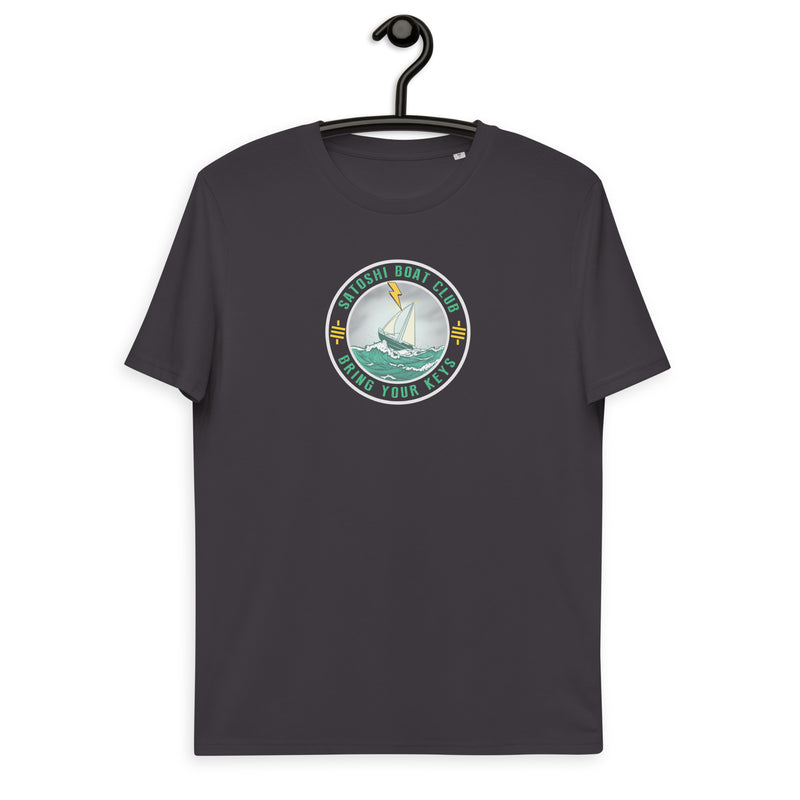 Satoshi Boat Club | Organic Cotton | Bitcoin T-Shirt | Unisex