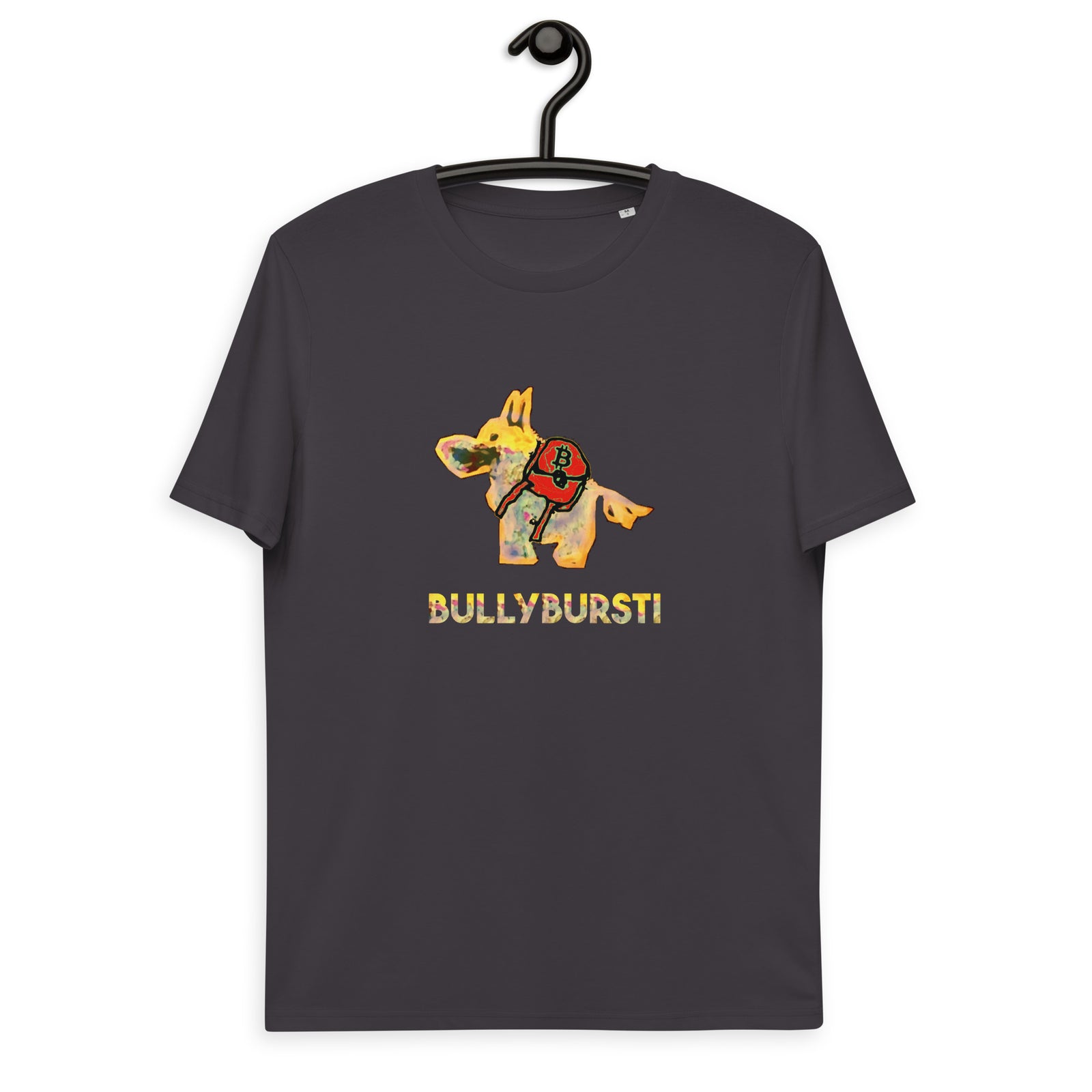 Bullybursti Men's Organic Cotton | Bitcoin T-Shirt