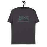Lehman Brothers Risk Management Men's Organic Cotton T-Shirt