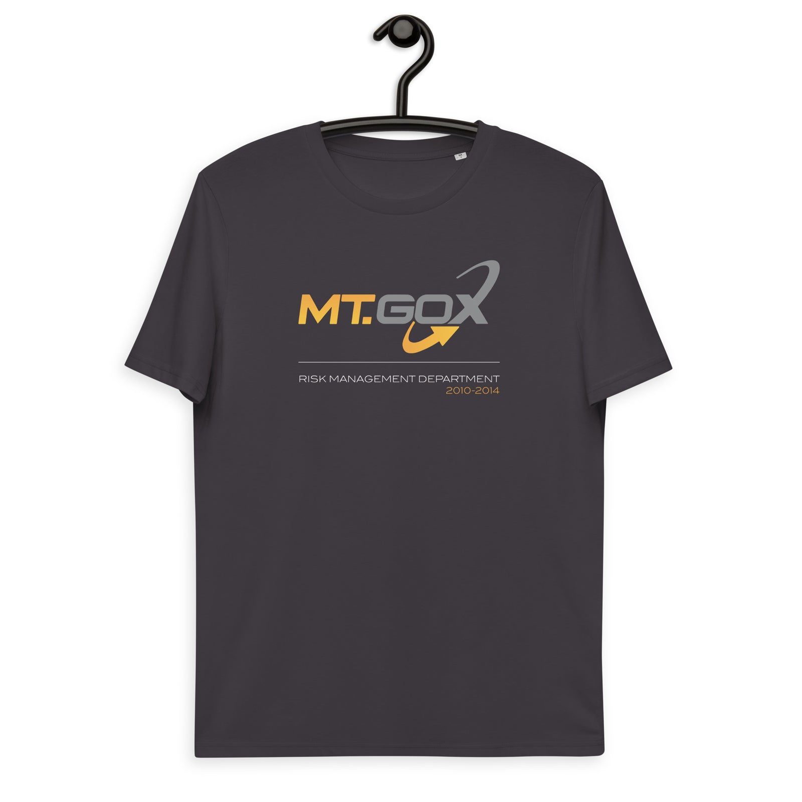 Mt. Gox Risk Management | Organic Cotton | Bitcoin T-Shirt | Unisex