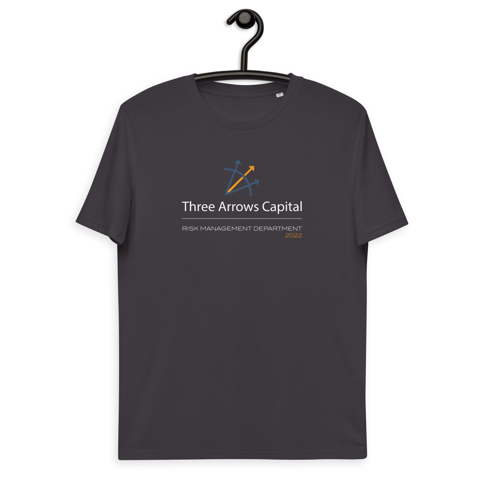 Three Arrows Capital Risk Management | Organic Cotton | Bitcoin T-Shirt | Unisex