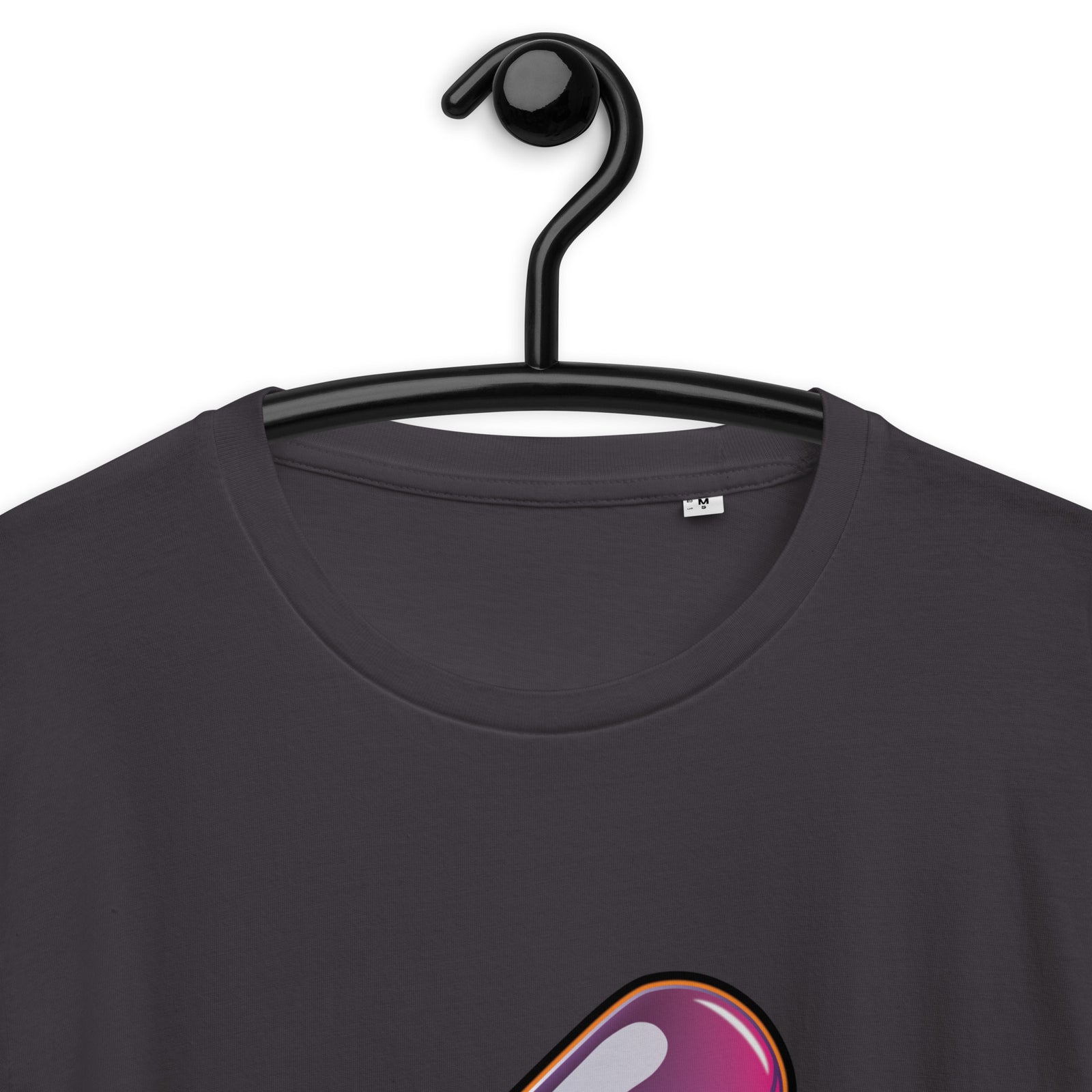 Pocket Bitcoin Orange Pill Men's Organic Cotton T-Shirt