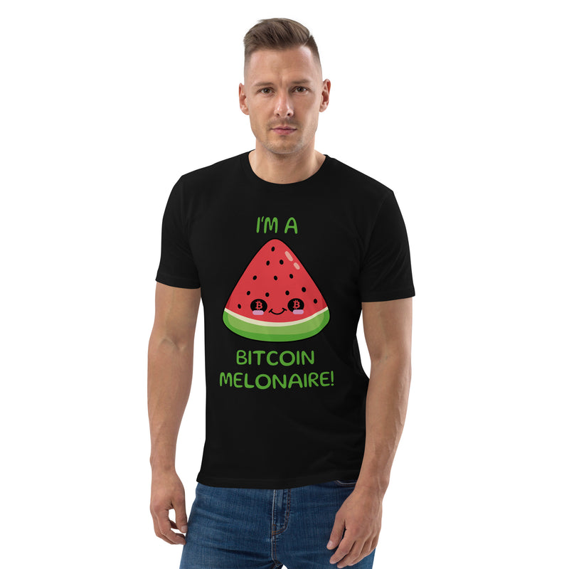 Bitcoin Melon Men's Organic Cotton T-Shirt