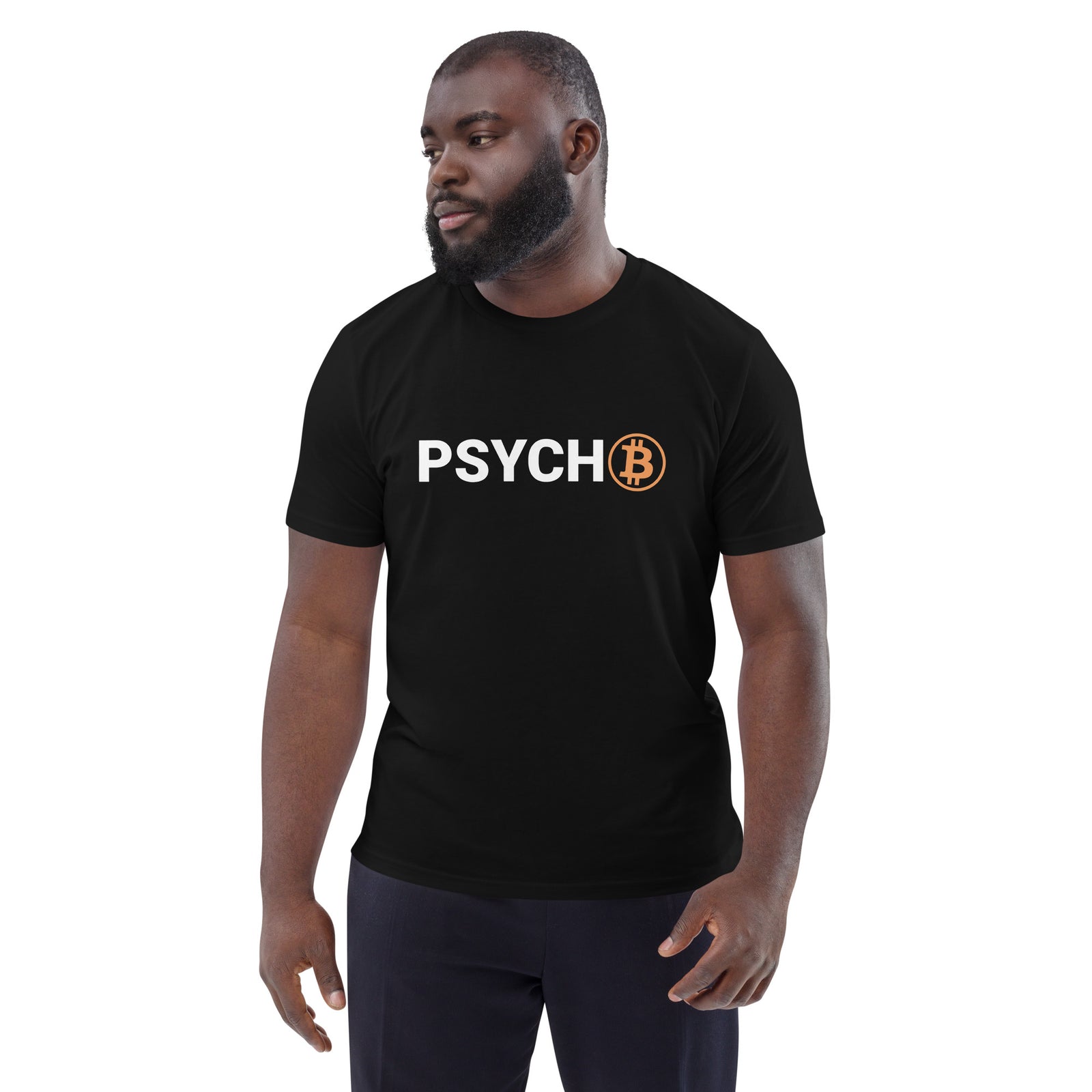 Bitcoin Psycho Men's Organic Cotton T-Shirt