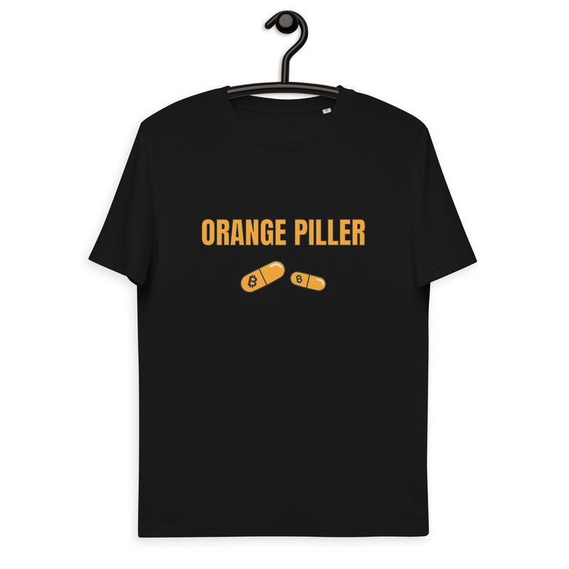 Bitcoin Orange Piller Men's Organic Cotton T-Shirt