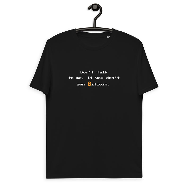Bitcoin Talk Men's Organic Cotton T-Shirt