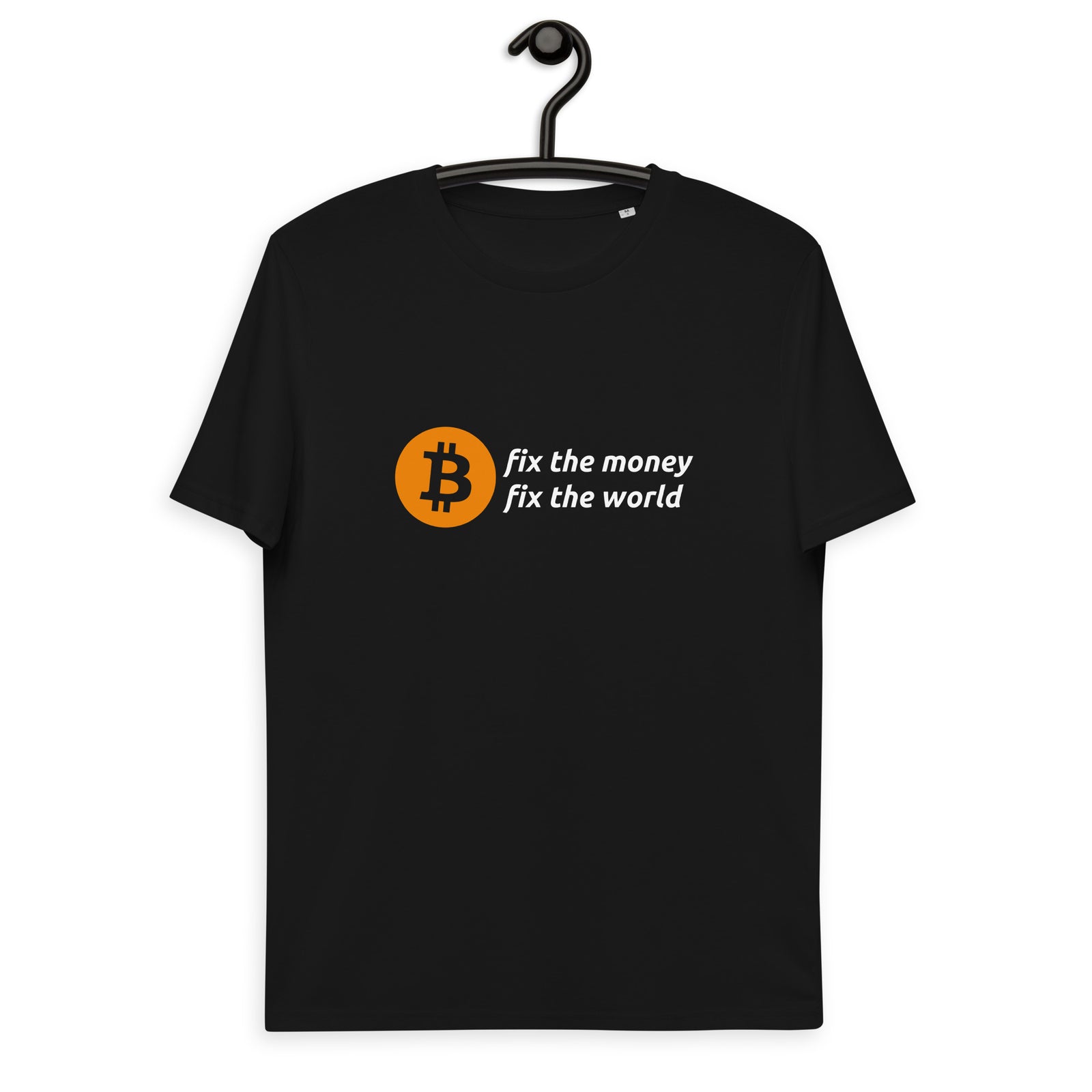 Bitcoin Fix the Money Men's Organic Cotton T-Shirt