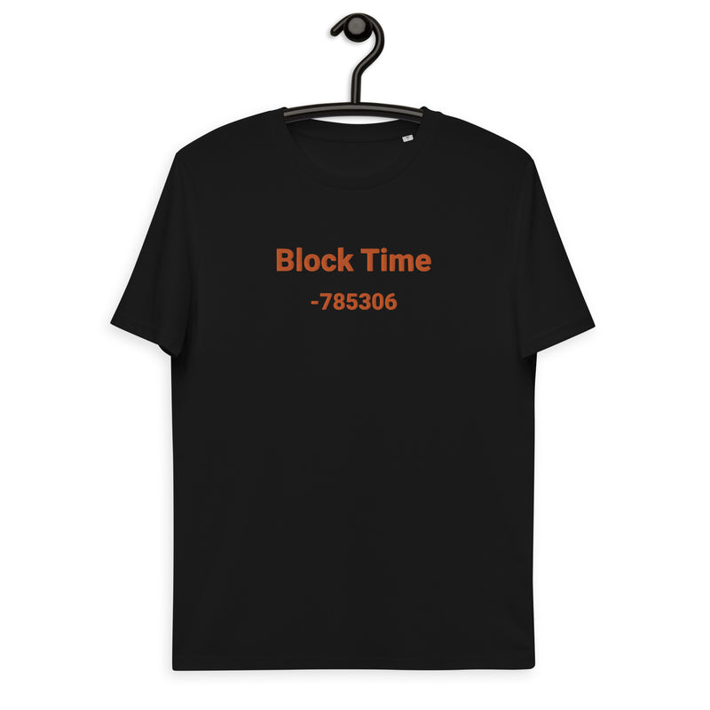 Block Time Personalized Women's Organic Cotton | Bitcoin T-Shirt