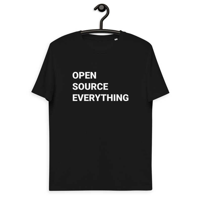 Open Source Everything Men's Organic Cotton | Bitcoin T-Shirt