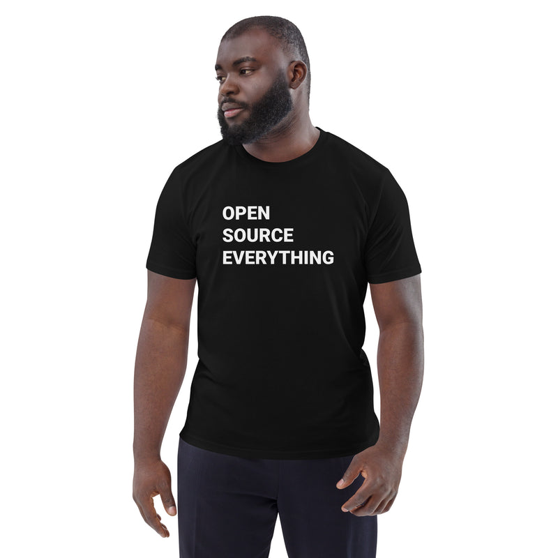 Open Source Everything Men's Organic Cotton | Bitcoin T-Shirt
