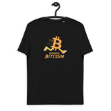 Running Bitcoin Men's Organic Cotton T-Shirt