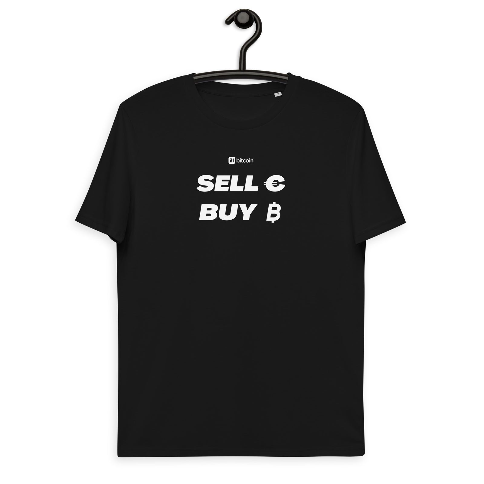 21bitcoin Men's Organic Cotton | Bitcoin T-Shirt