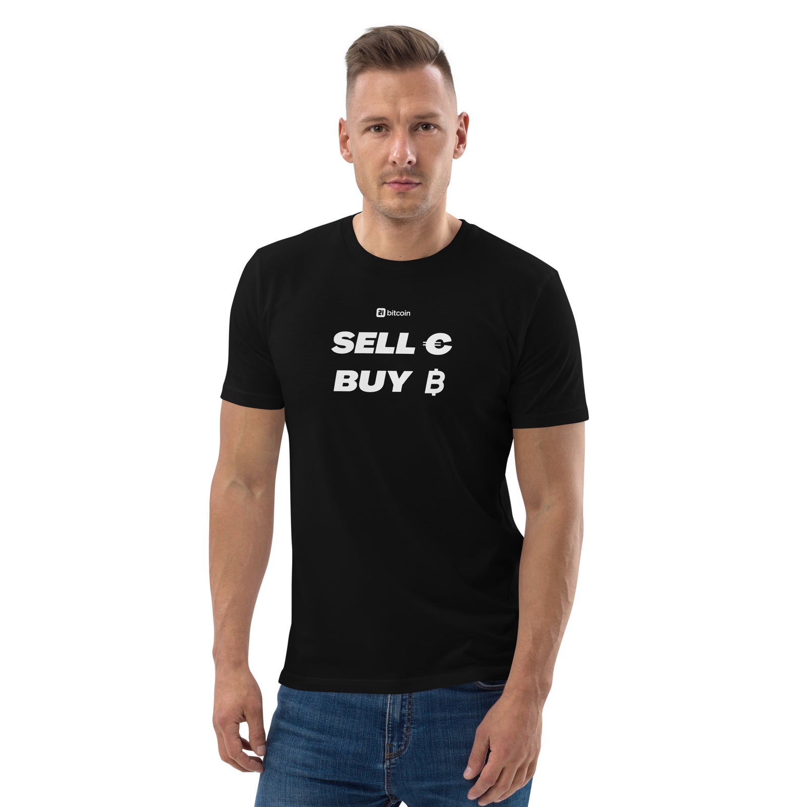 21bitcoin Men's Organic Cotton | Bitcoin T-Shirt