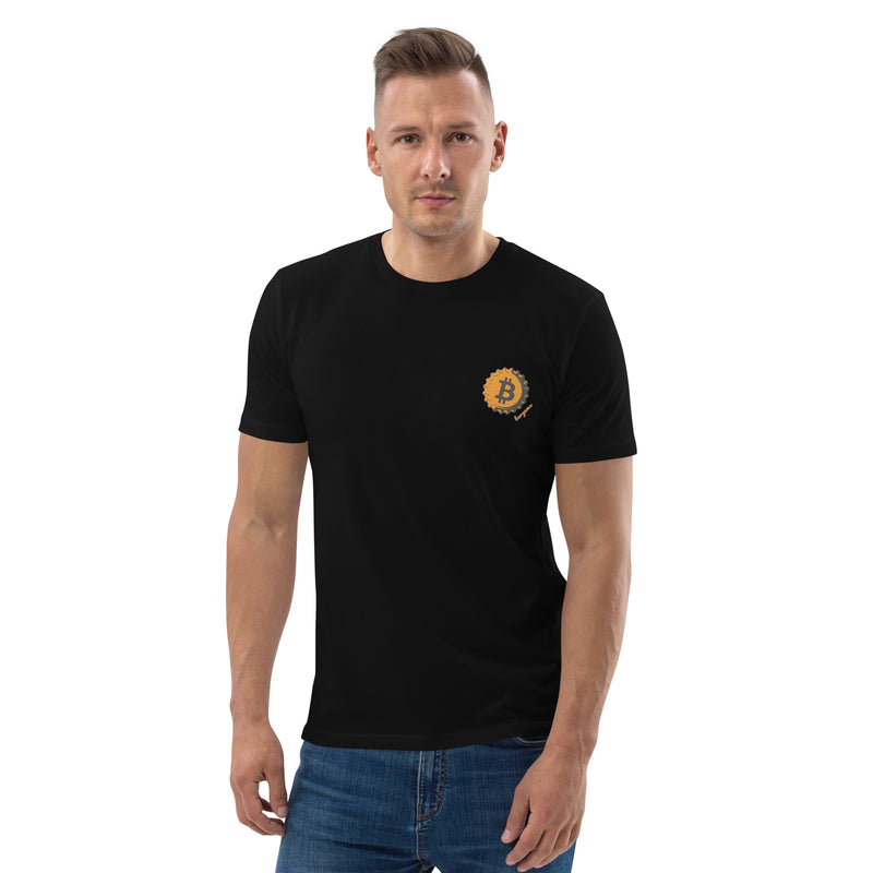 Bitcoin Beer Bergamo Men's Organic Cotton T-Shirt