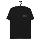 Bitcoin Runners Embroidered Men's Organic Cotton T-Shirt