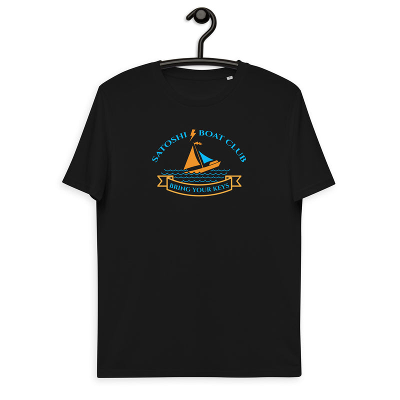 Satoshi Boat Club | Organic Cotton | Bitcoin T-Shirt | Unisex