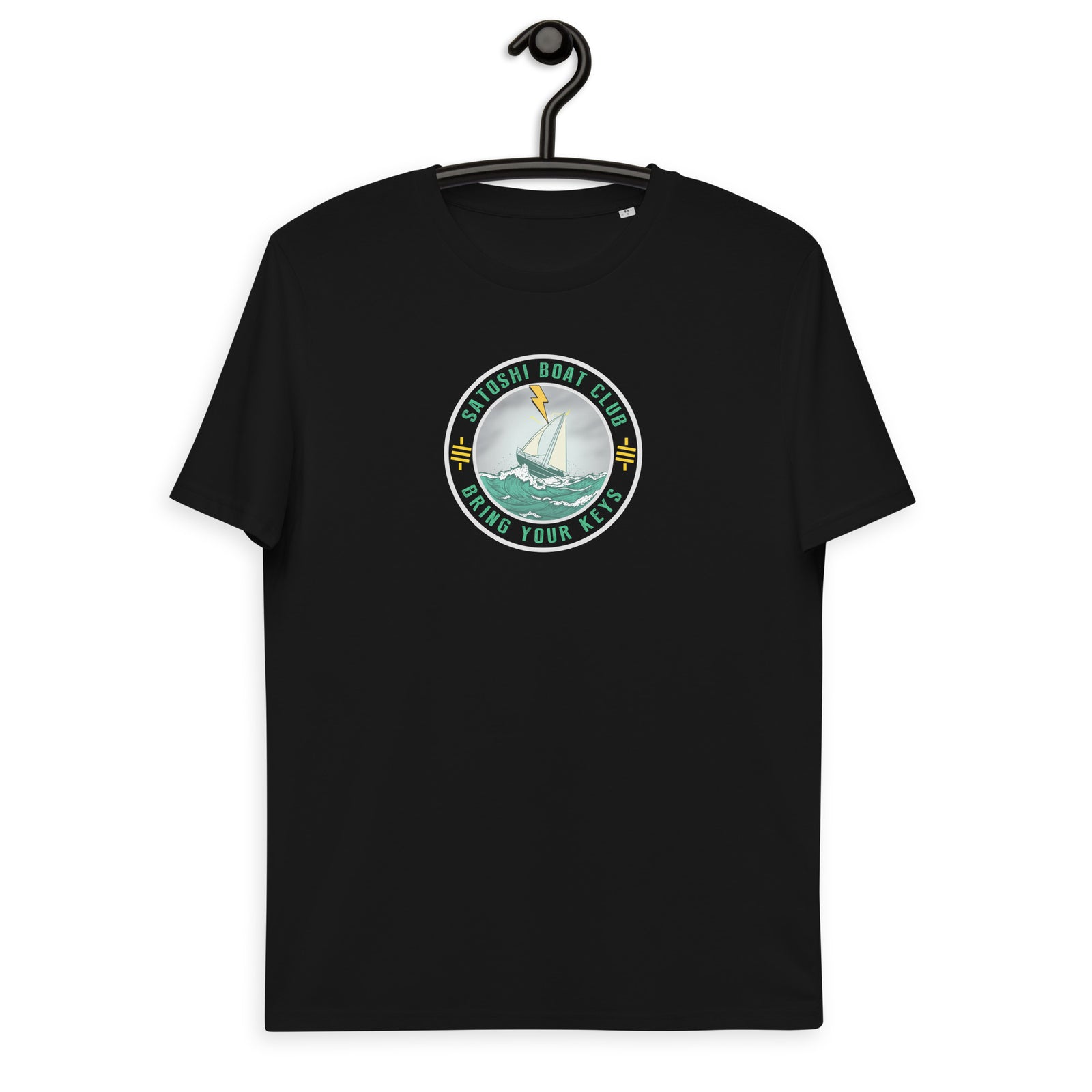 Satoshi Boat Club | Organic Cotton | Bitcoin T-Shirt | Unisex